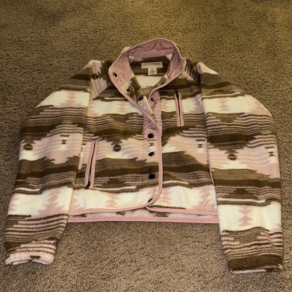 XS Sky and Sparrow Fleece